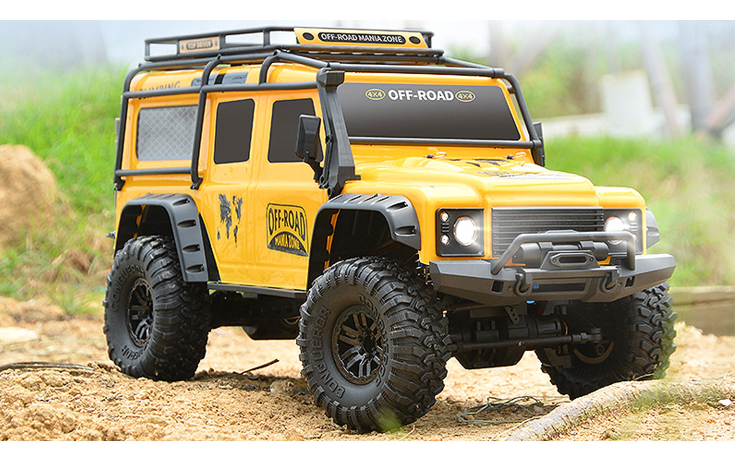 Scale Crawler Dirt Climbing SUV, Safari RTR, 1:10<br>Geländegängiger 4x4 SUV für Einsteiger