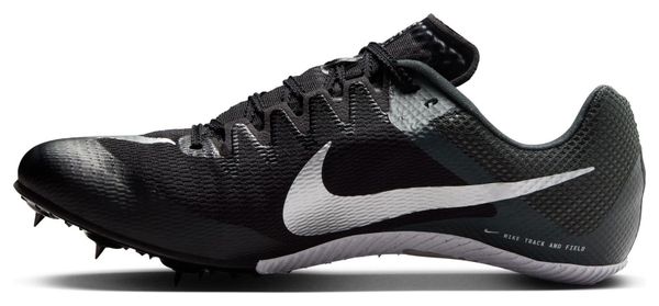 Chaussures d'Athlétisme Nike Zoom Rival Sprint Noir/Argent Homme
