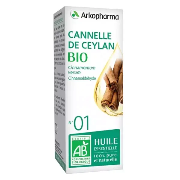 Óleo Essencial Orgânico Arko Essentiel Canela do Ceilão nº 1 5ml