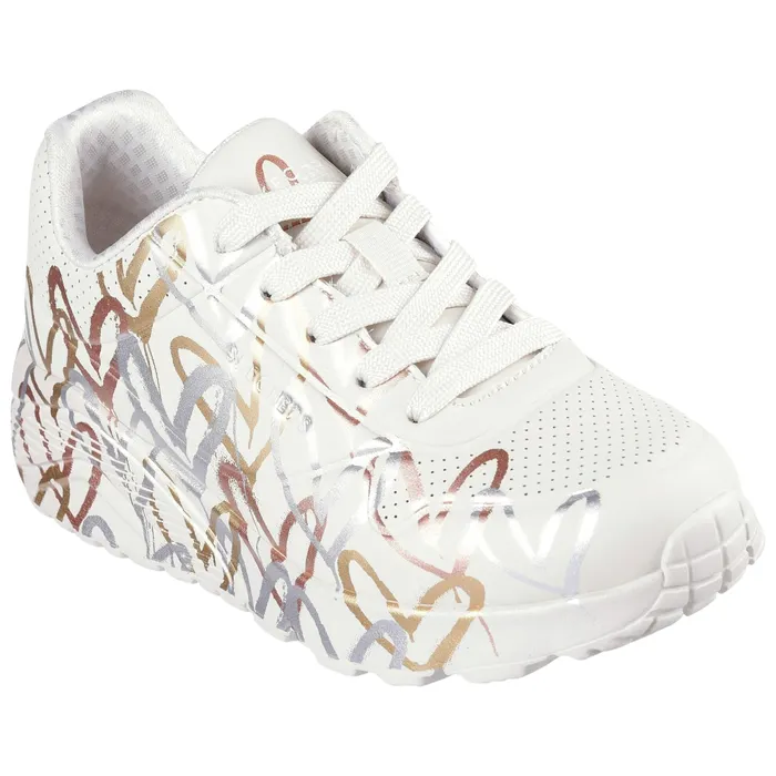 Skechers x JGoldcrown Uno Lite - Metallic Love Sneakers Junior