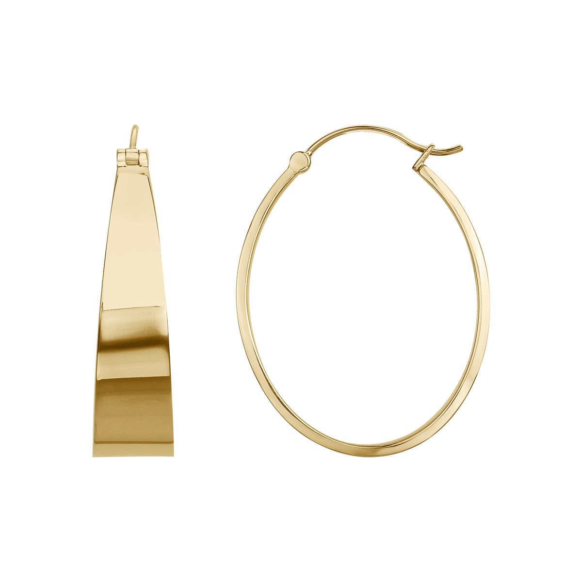 Boucles d'oreilles créoles en Acier 316L
