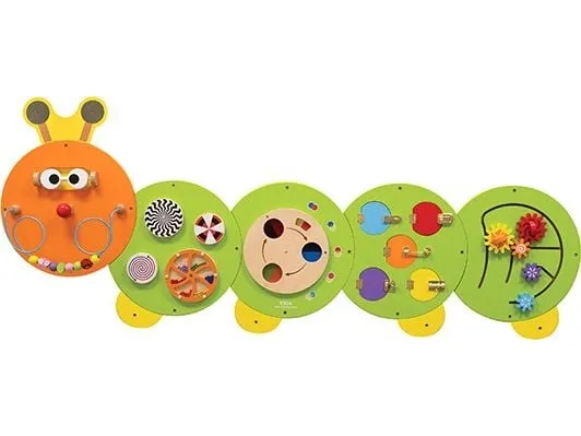 Viga 44557FSC Wall-mounted educational board - caterpillar