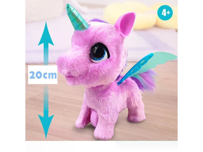 furReal Funktionsplüsch FurReal Fly-A-Lots Alicorn Interaktives Spielzeug mit flatternden Flügeln