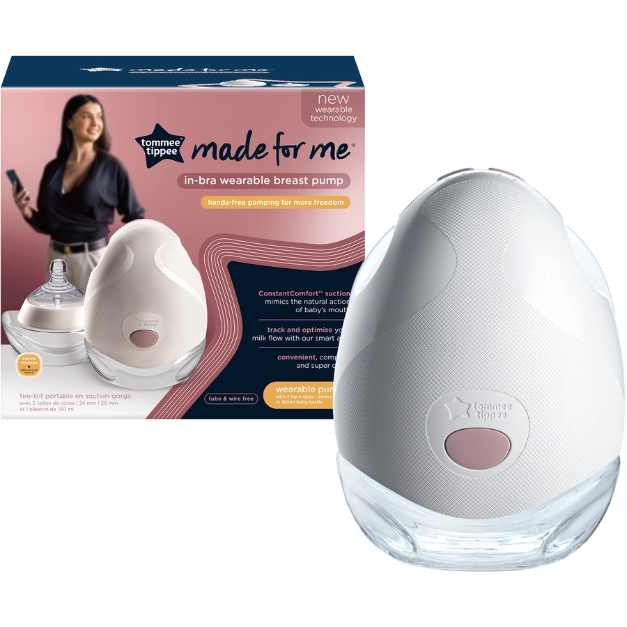 Tommee Tippee Elektrische Einzelmilchpumpe Made for Me, tragbar