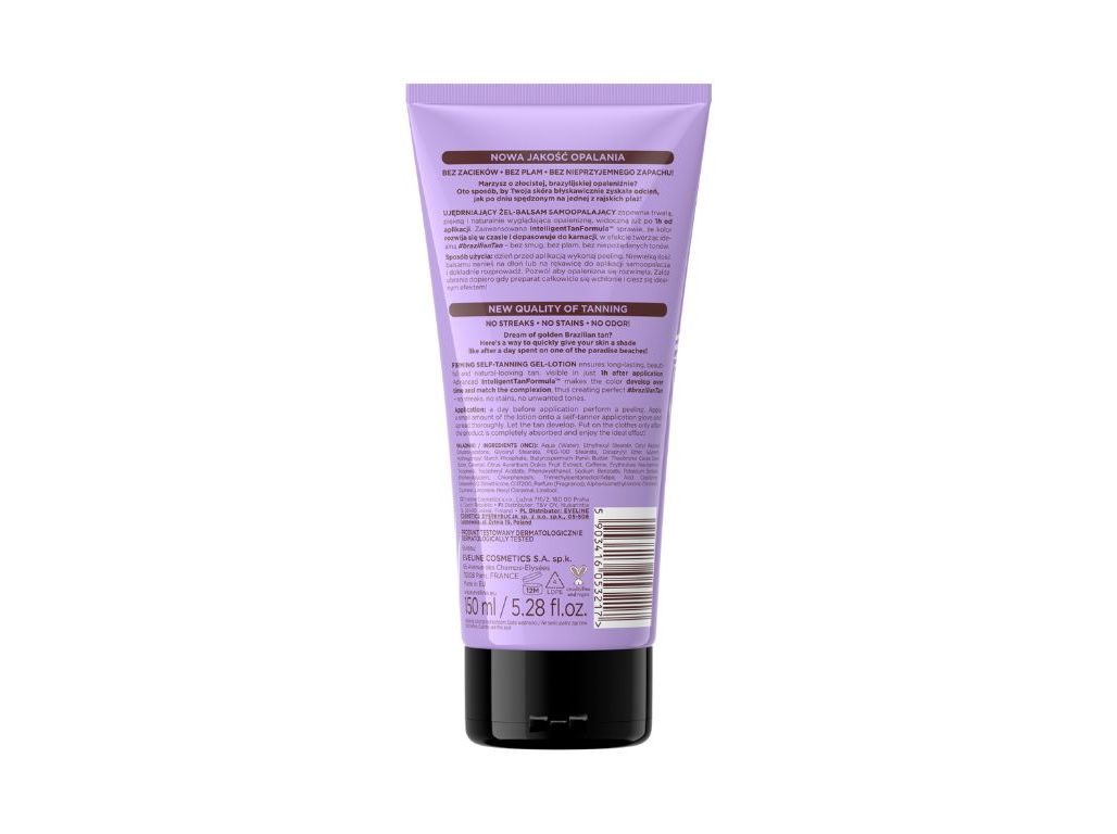 AUTO BRONZEADOR EVELINE GEL REAFIRM 150 ML