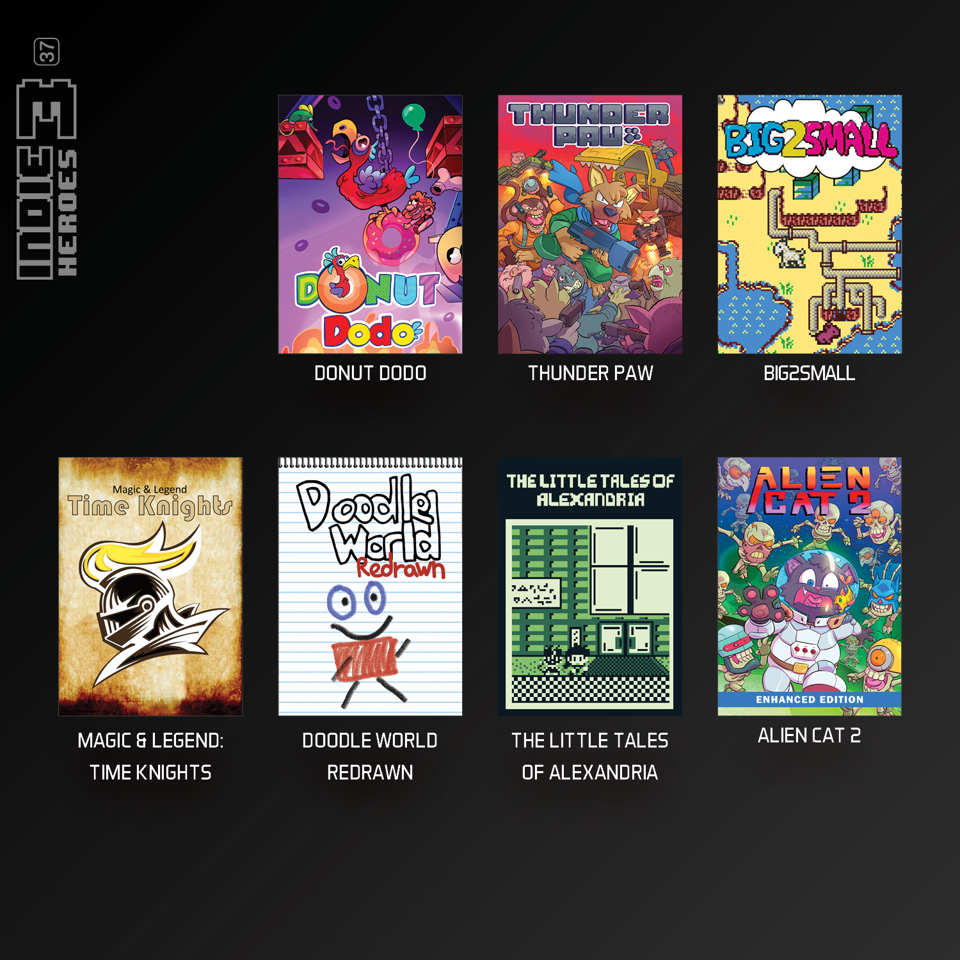 BLAZE Evercade Indie Heroes Collection 3- BLAZE TAB Plus