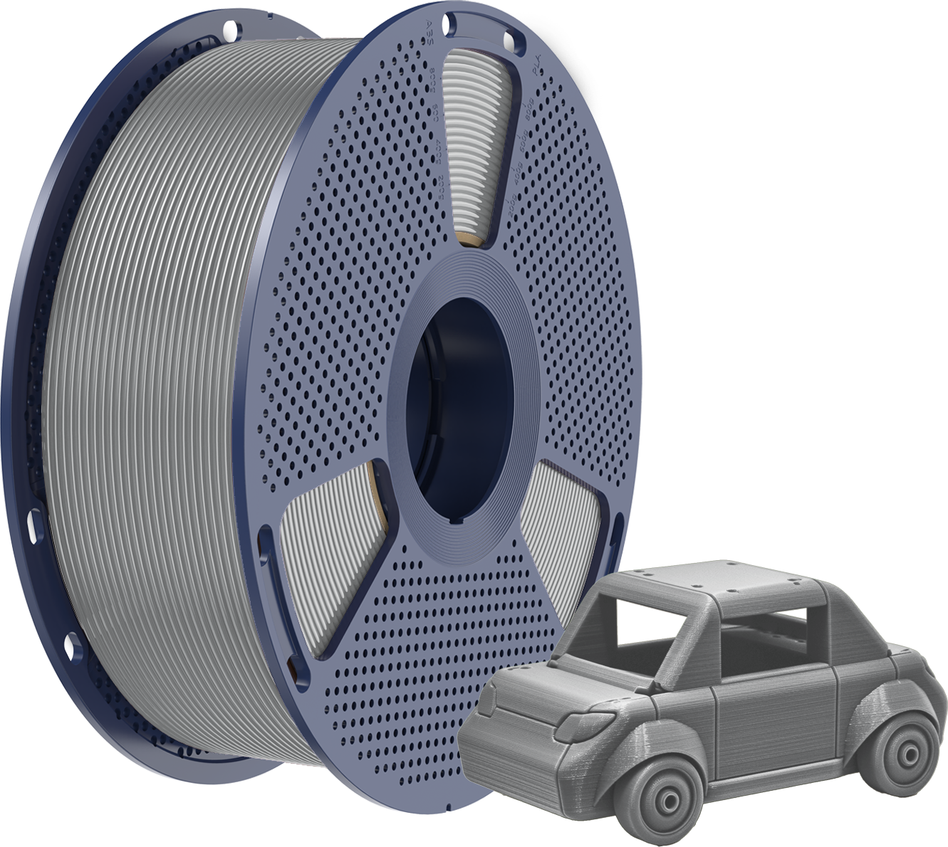 SUNLU  PETG Grey, 1,75 mm / 1000 g    Zähes, leicht zu druckendes PETG Filament
