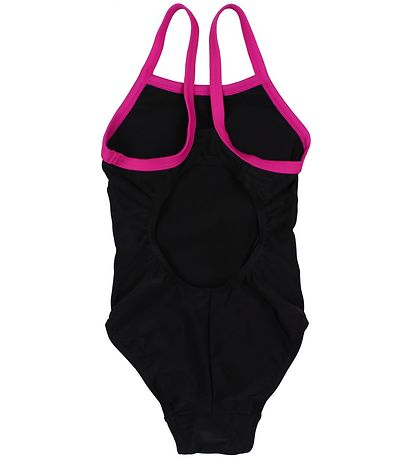 Speedo Badeanzug - UV50+ - Schwarz m. Pink