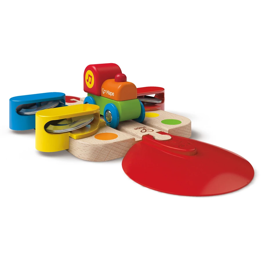 Hape Regenbogen-Puzzle-Eisenbahnset