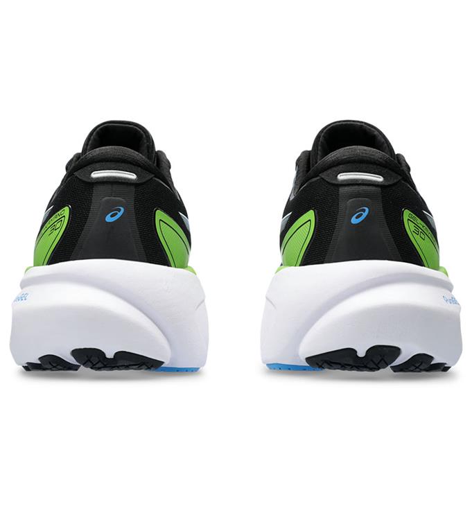 ASICS GEL-KAYANO 30 1011B548 BLACK-ELECTRIC-LIME
