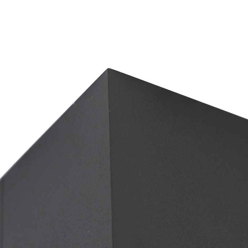 Design spot zwart 4-lichts - Qubo Honey