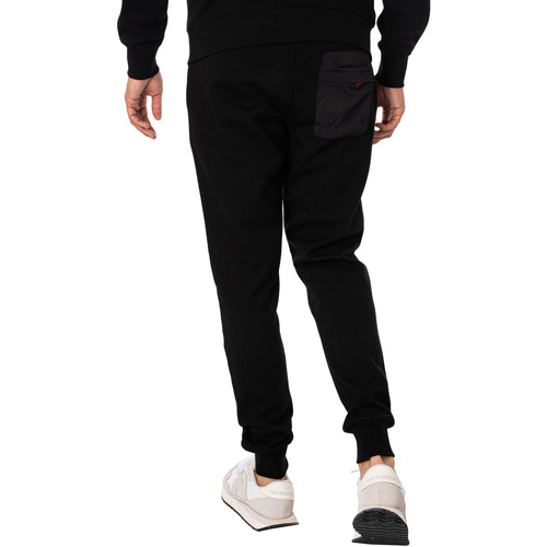 Schott - Joggers Jaden Rojos Negro