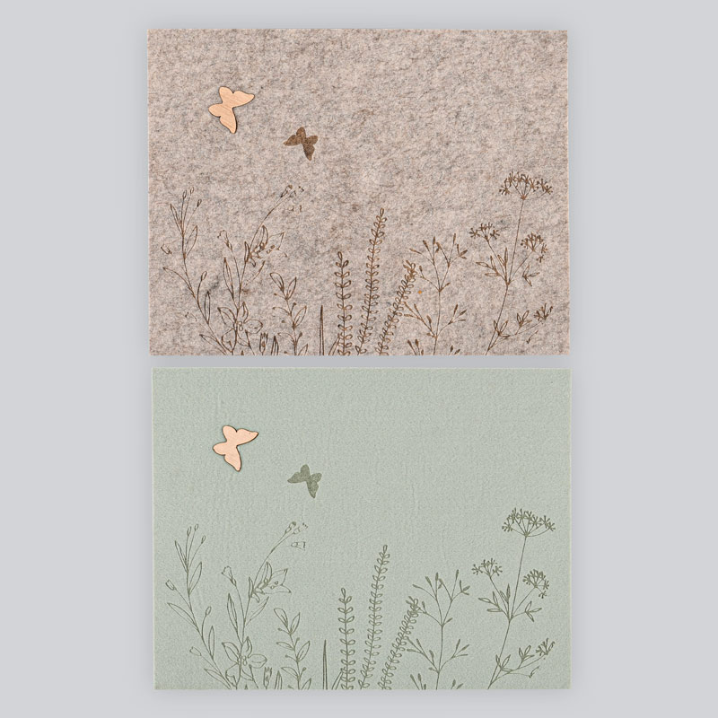 Set de table rectangulaire prairie