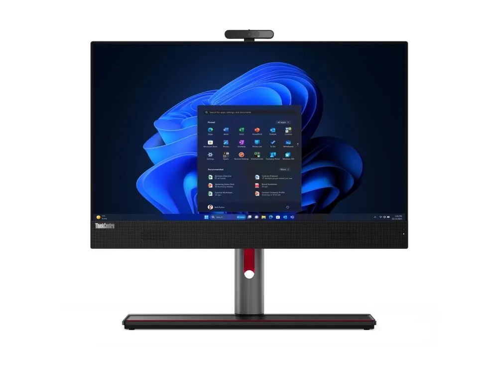 Lenovo ThinkCentre M90a Gen 5 12SH - Alt-i-én med Full Function Monitor-stander - Core i7 i7-14700 / op til 5.4 GHz - vPro Enterprise - RAM 16 GB - SSD 1 TB - TCG Opal Encryption 2, NVMe, Performance - DVD-skriver - UHD Graphics 770 - Gigabit Etherne