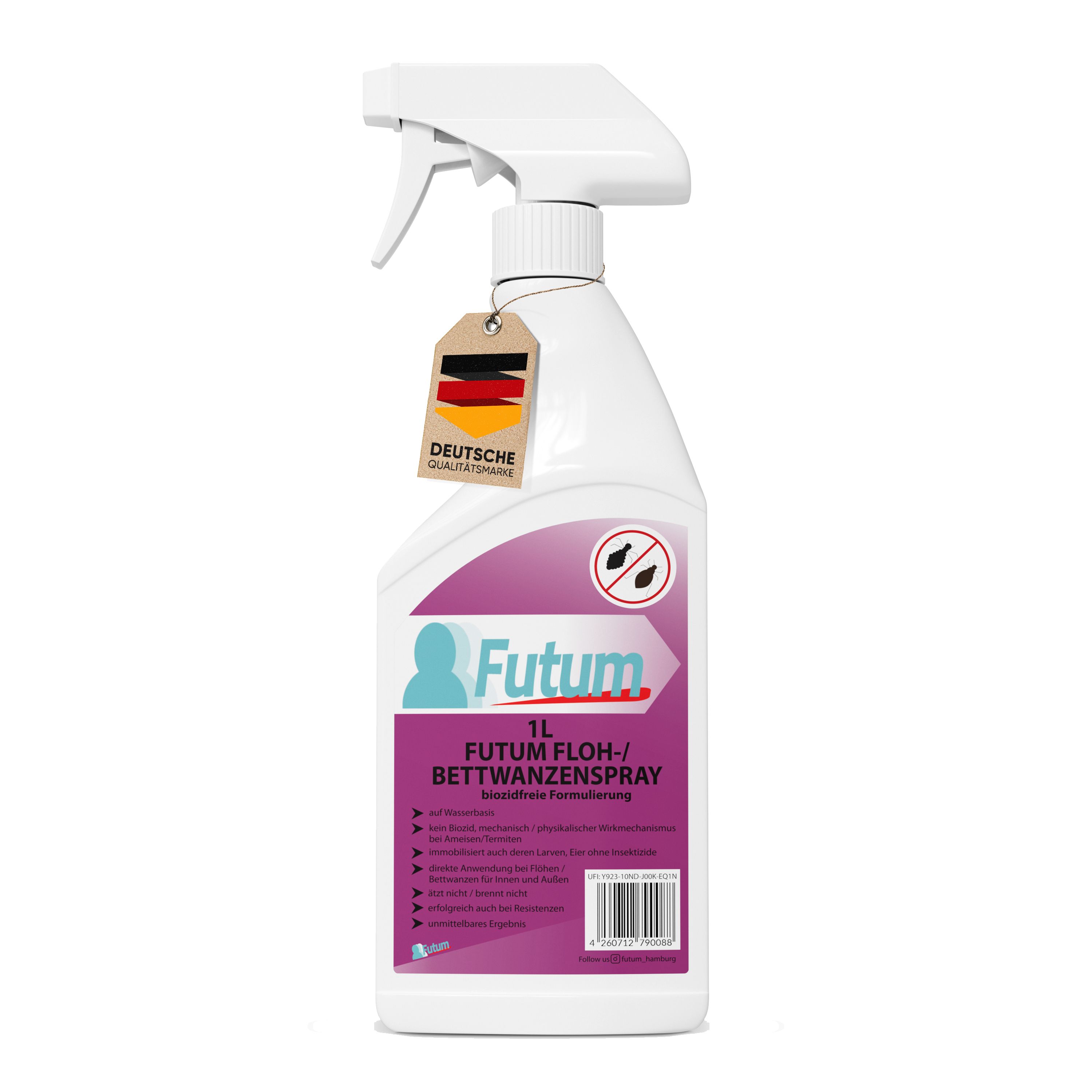 FUTUM 1L Bettwanzen- / Flohspray