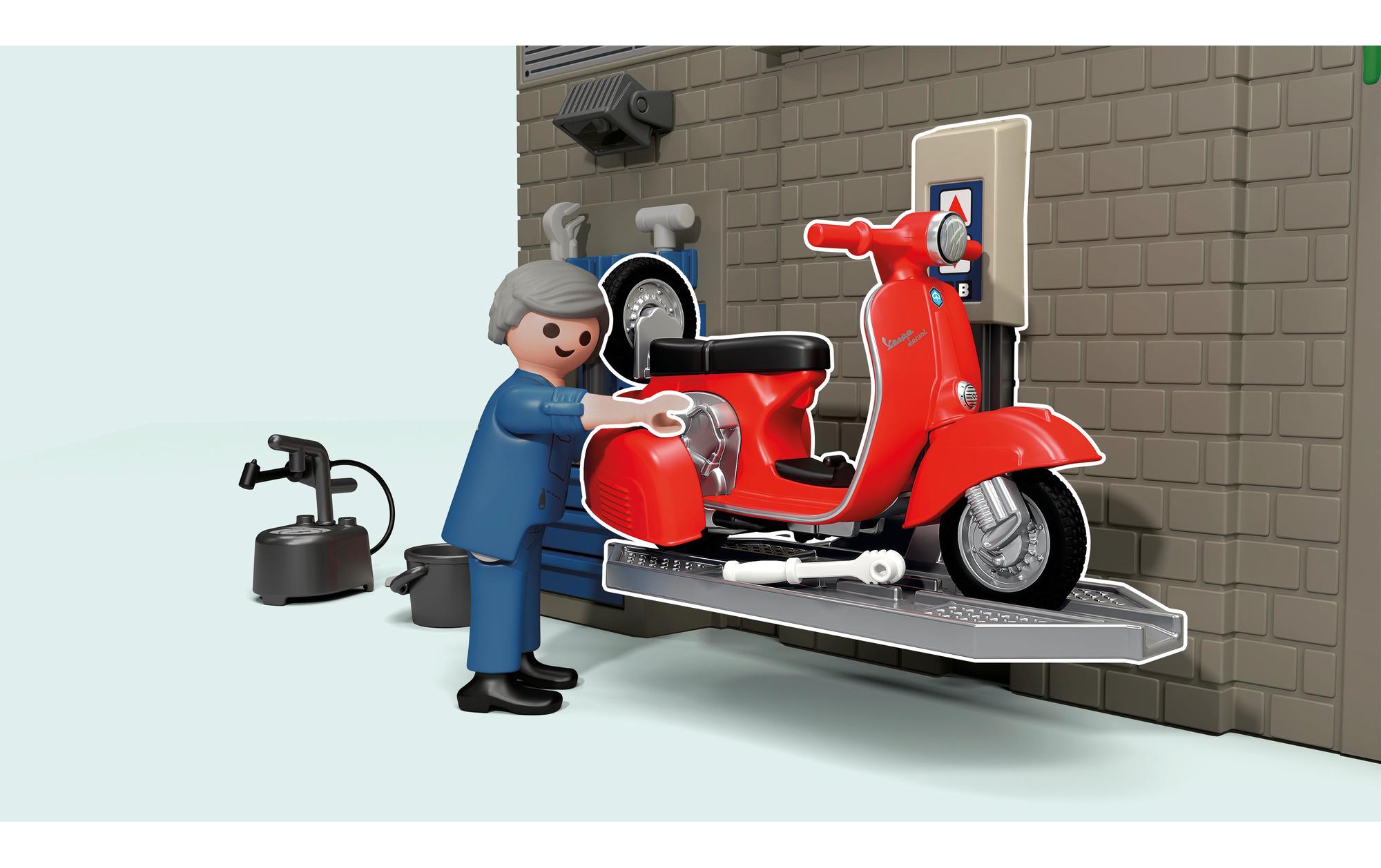Vespa 60er Garage 71620Retro Mechaniker Spielset