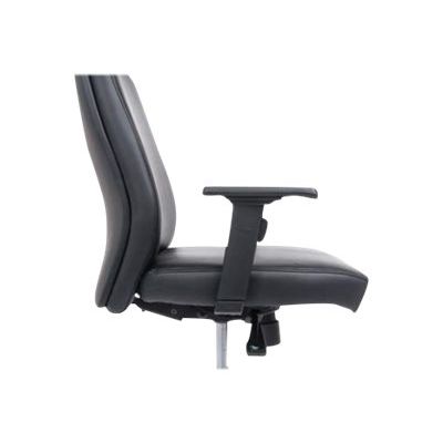 Fauteuil de bureau PHILADELPHIE - accoudoirs réglables - appui-tête intégré - noir