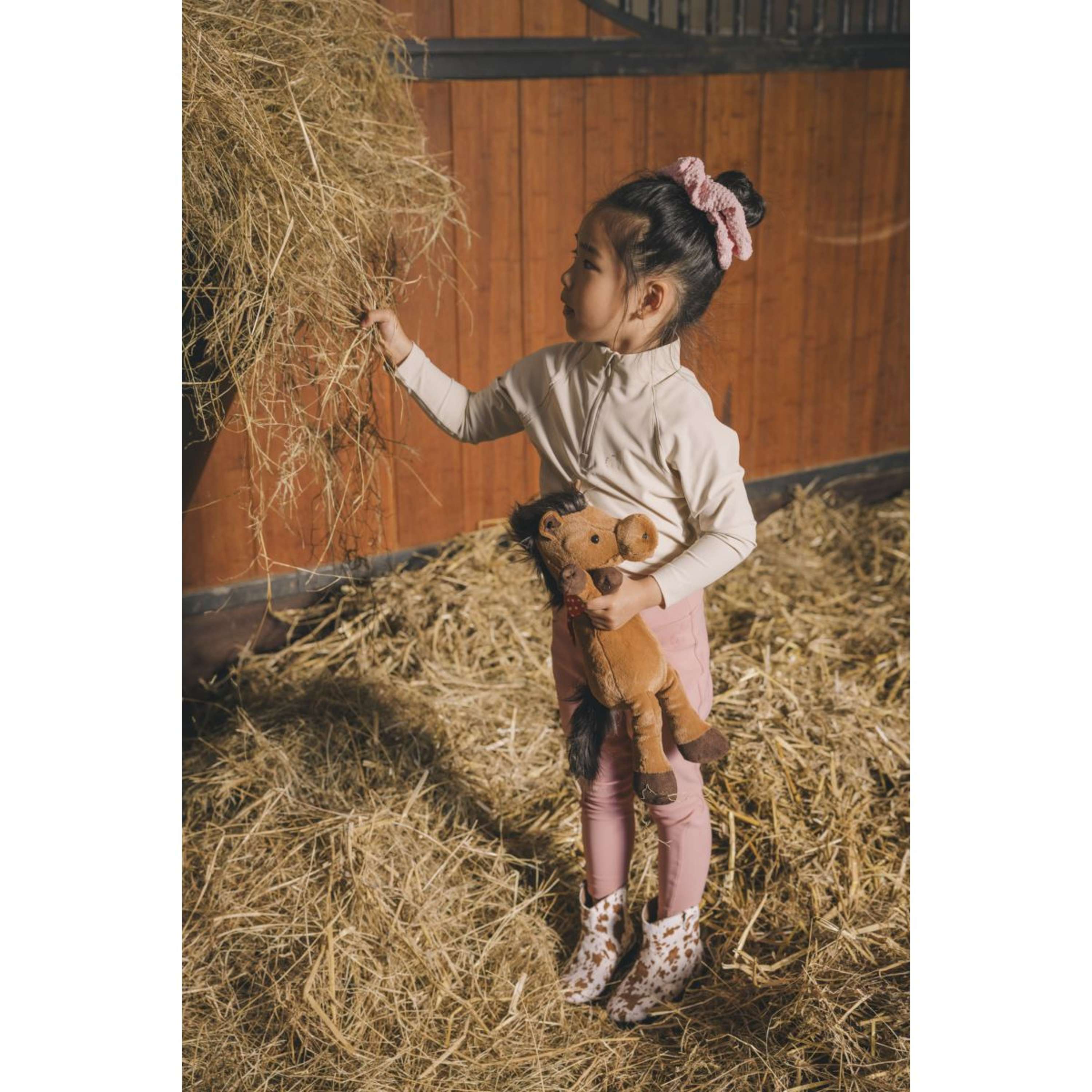 Kentucky Rijlegging Sammy Full Grip Girls Old Rose