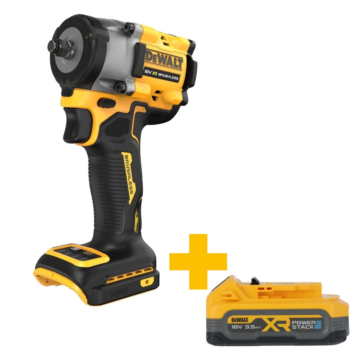 DeWALT DCF923N Compacte accu slagmoersleutel 406Nm 3/8\