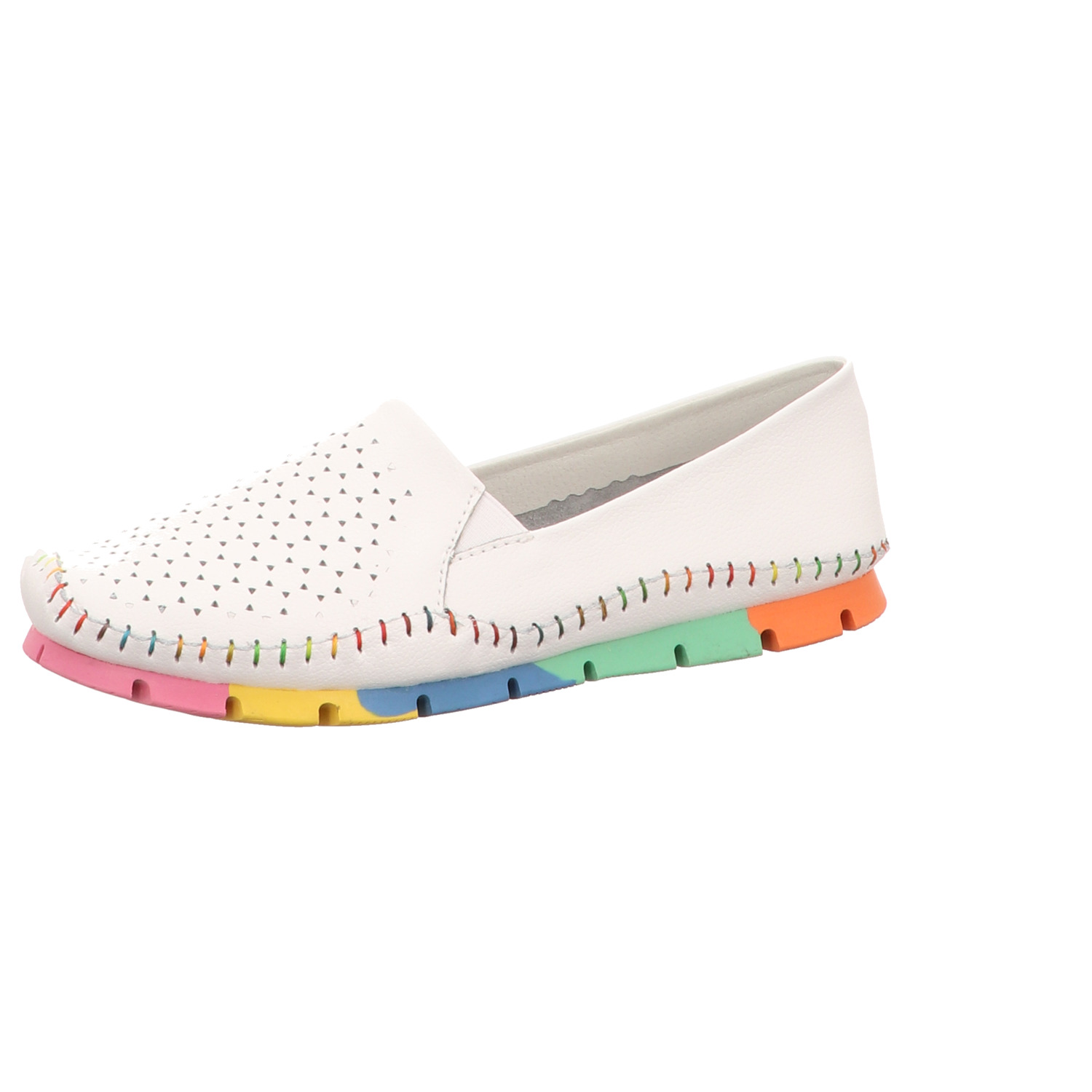2 GO Shoes Slipper weiß weiss/weiss kombi