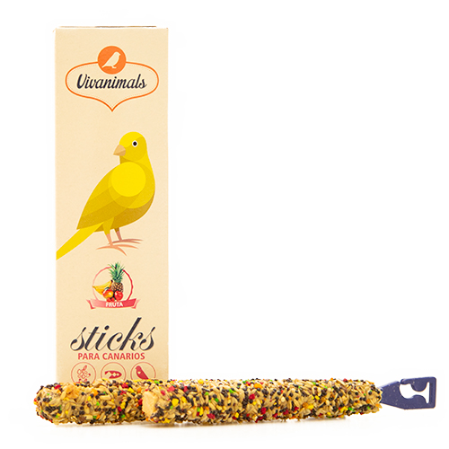 Barras de frutas Vivanimals para canários