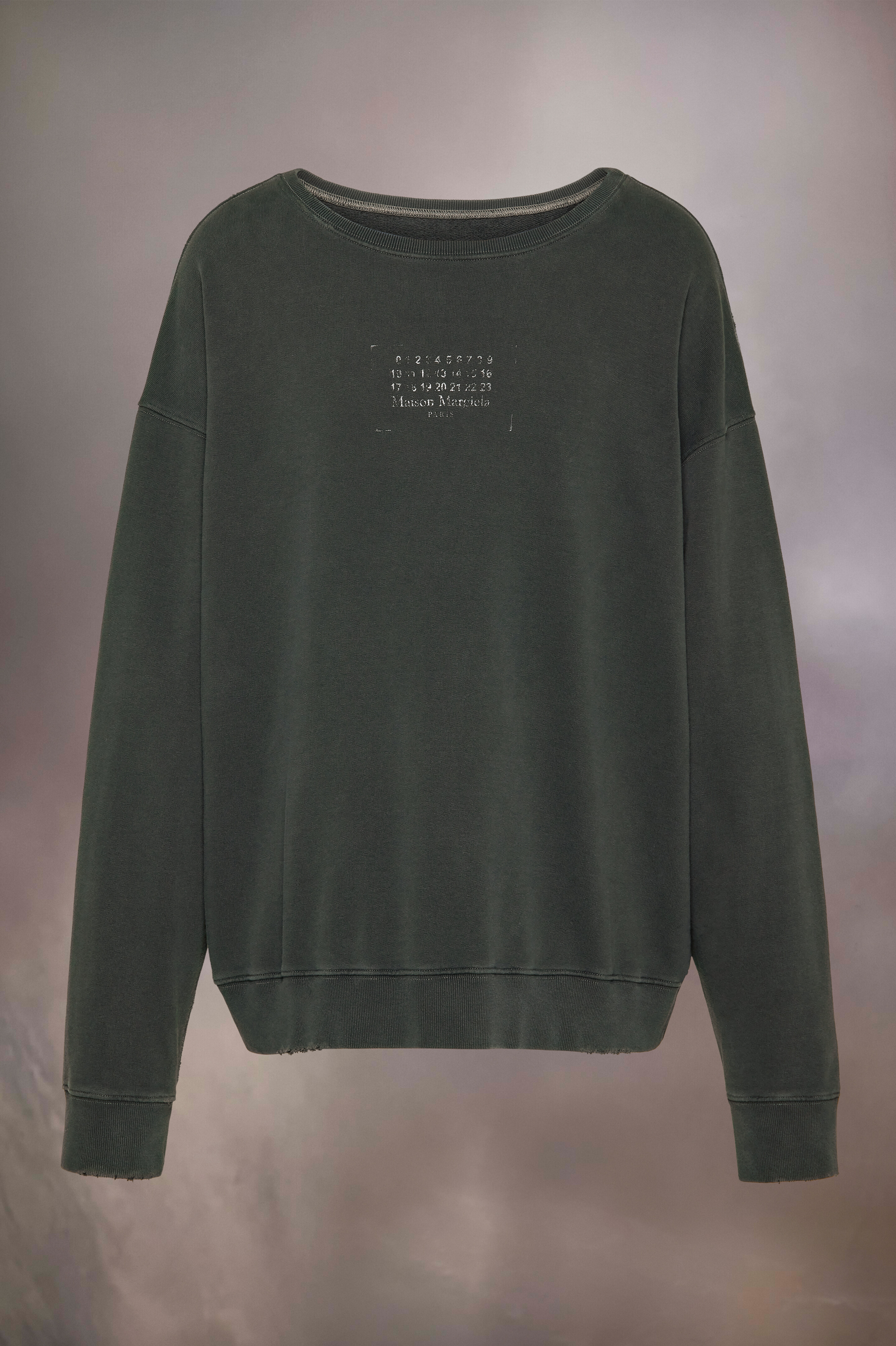 Sweat-shirt à logo estampillé