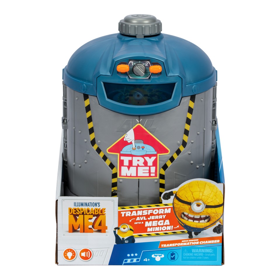 DESPICABLE ME 4 - Mega Minions Transformationskammer Legesæt