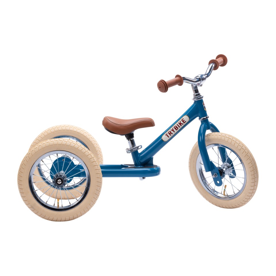 Trybike - 3 hjul Stål - Vintage blå