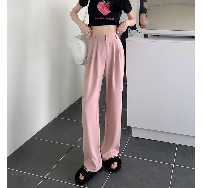 Sienne - Wijde broek met hoge taille