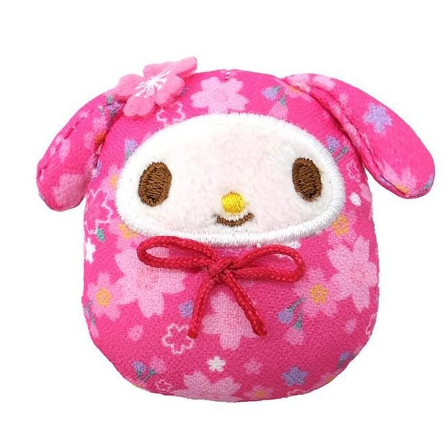 Nakajima Corp. - Sanrio Characters Mascot Magnet (Sakura Daruma)