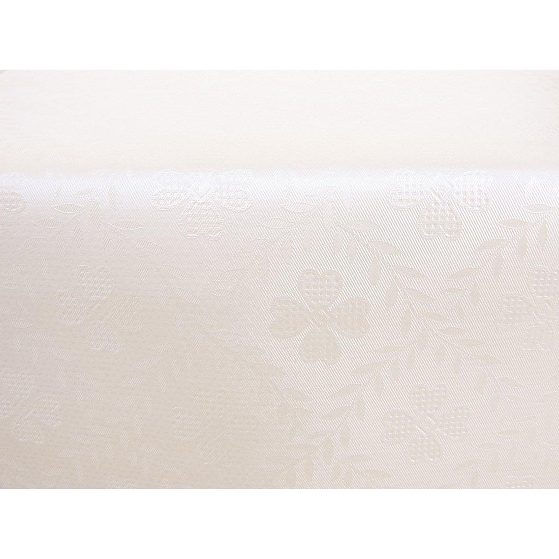 Tischdecke - weiß - 140 cm breit