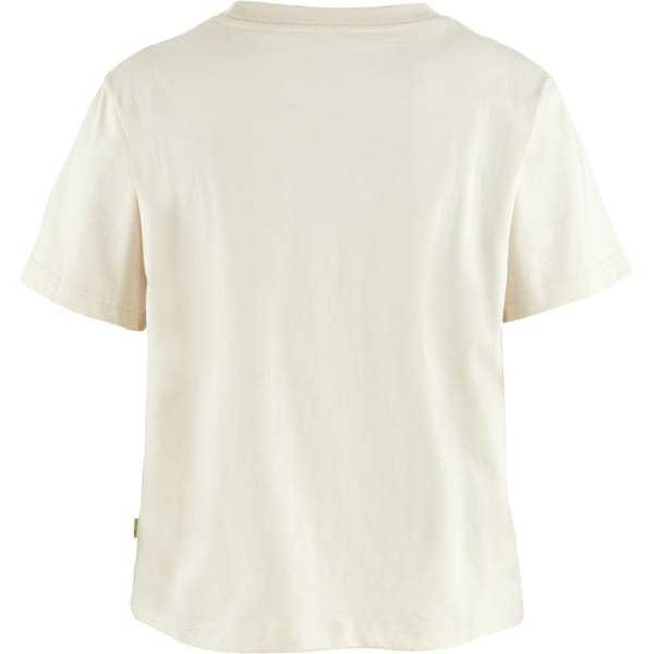 T-shirt FJALLRAVEN FJALLBLOMSTER LOGO TSHIRT W CHALK WHITE