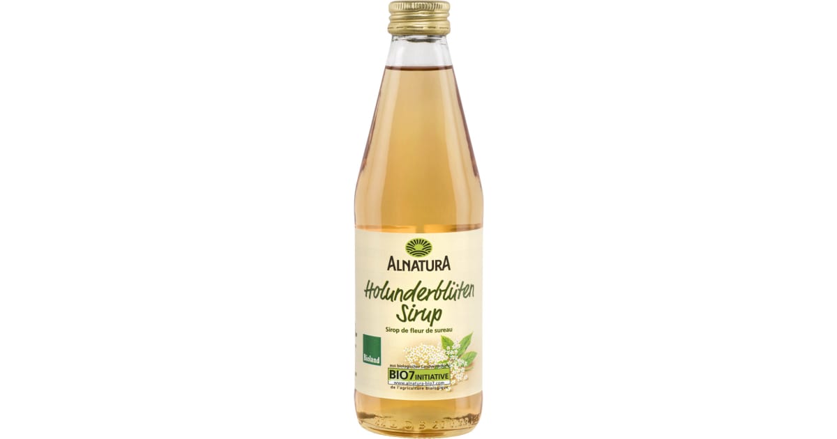 Alnatura Bio Holunderblütensirup (Einweg)