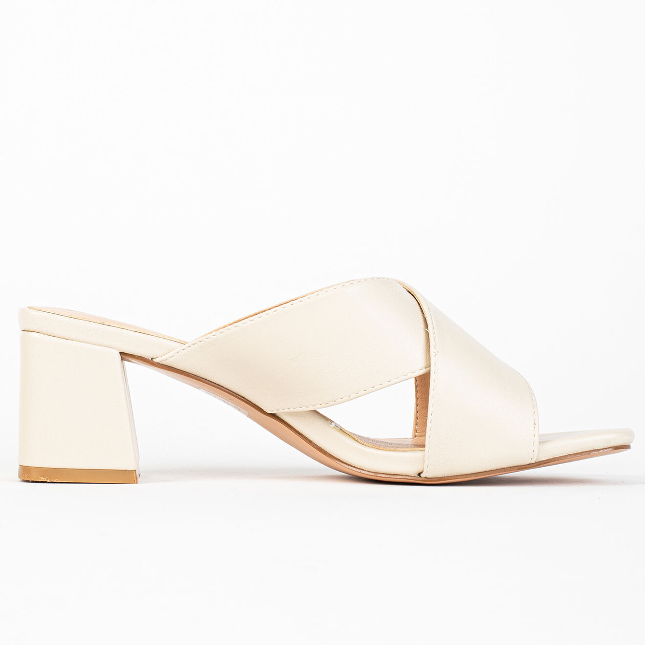 Celena Mules Carah beiges - Talon 5.5 cm