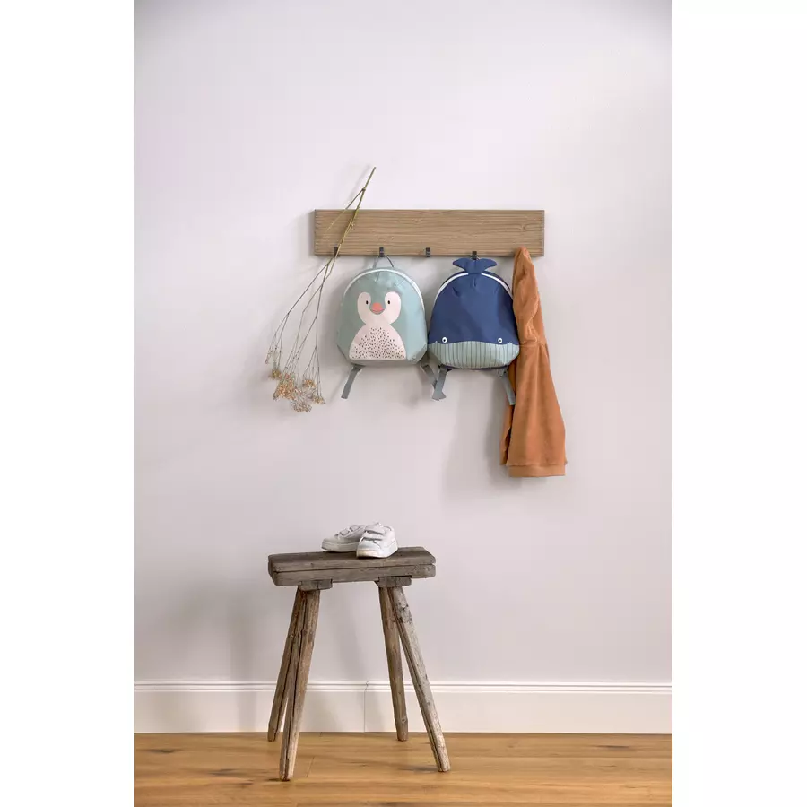 LÄSSIG Tiny Backpack About Friends Penguin light blue