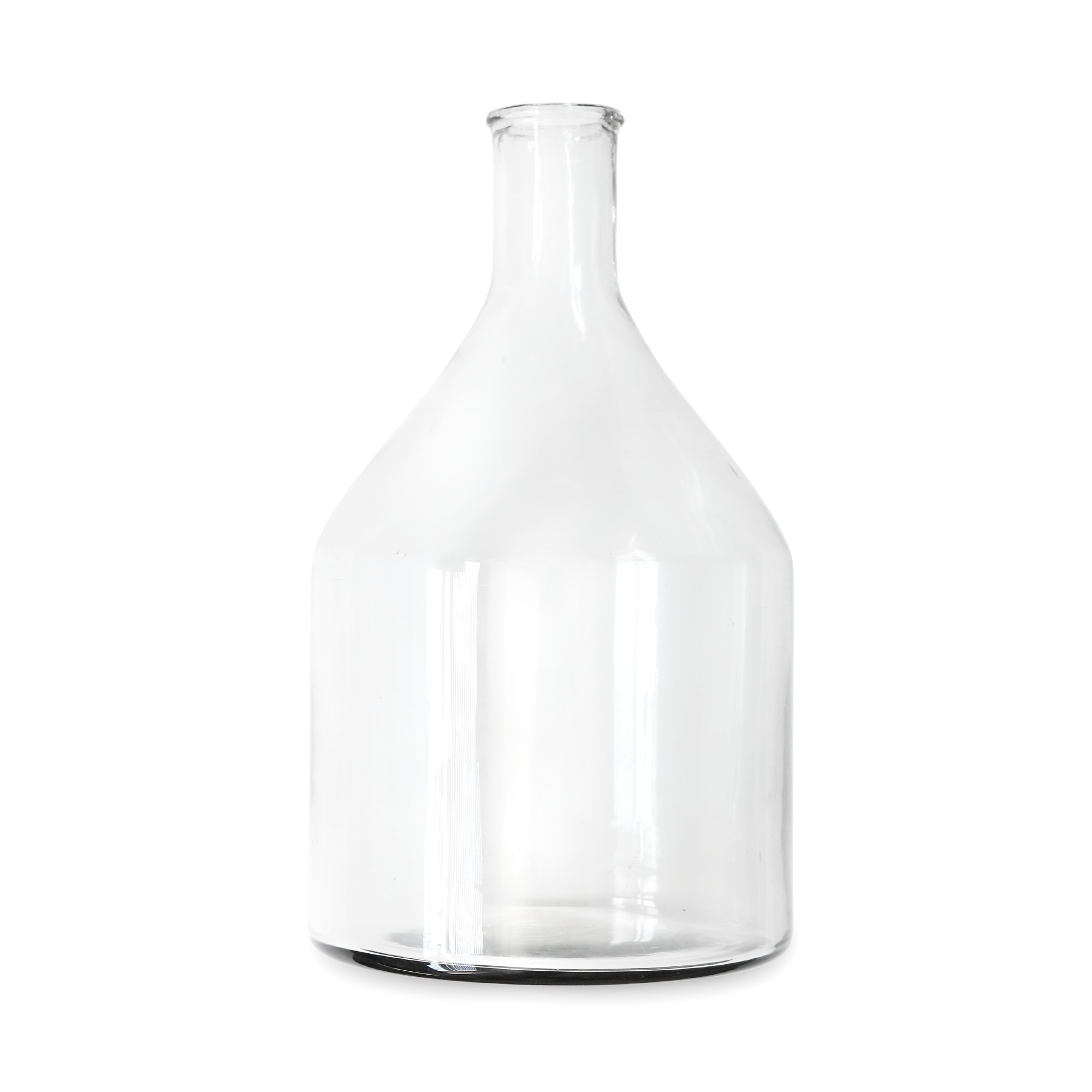 Glasflasche 'Clarté', Ø 18 cm, H 32 cm von fischer's lagerhaus