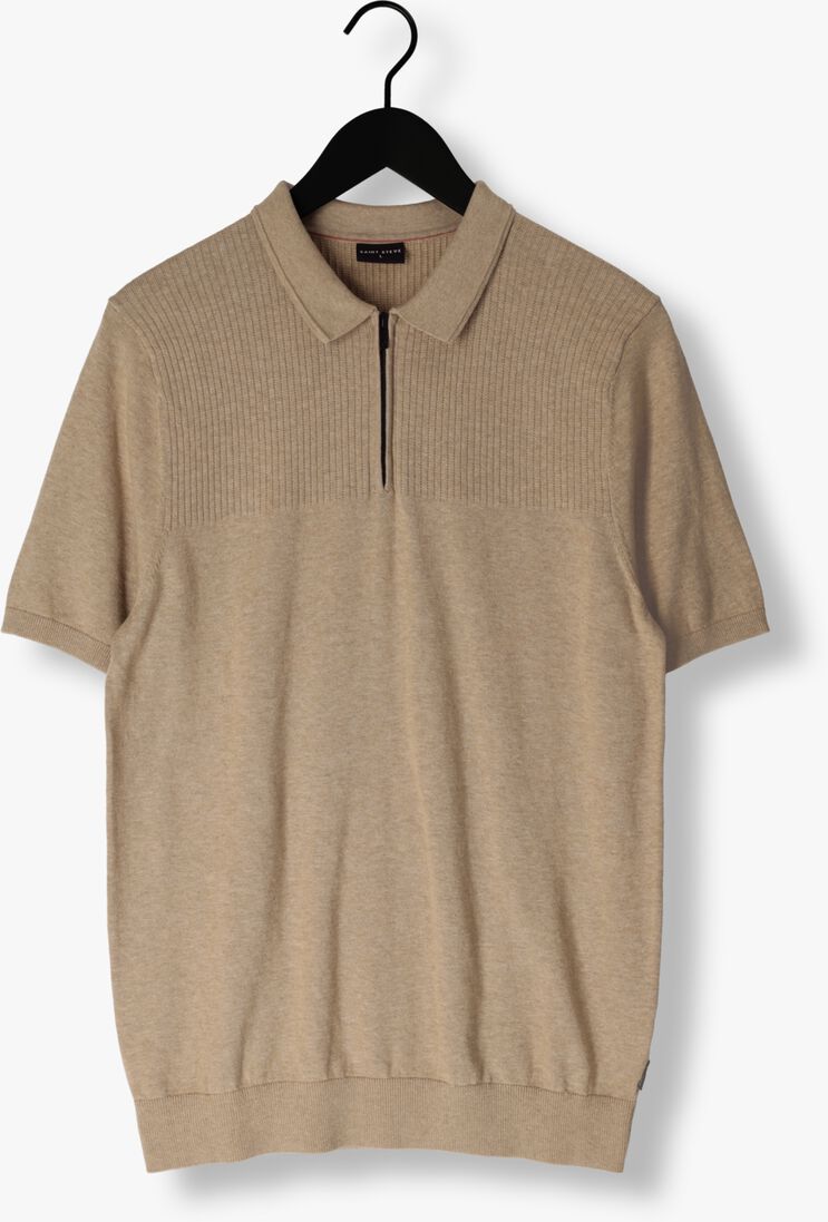 SAINT STEVE beige saint steve polo gabriel
