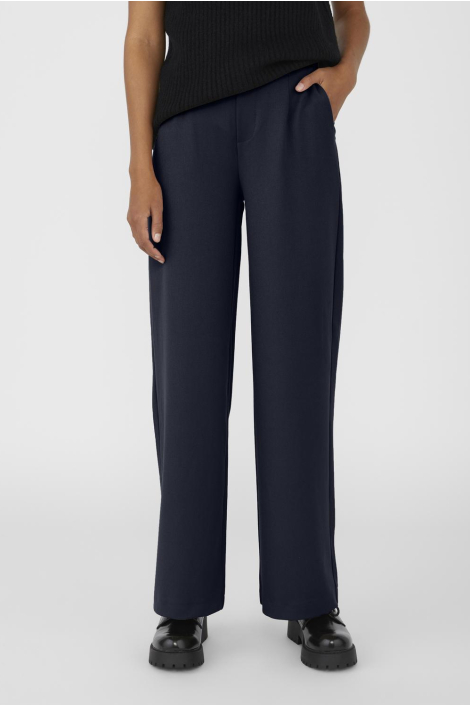Object blauwe dames broek