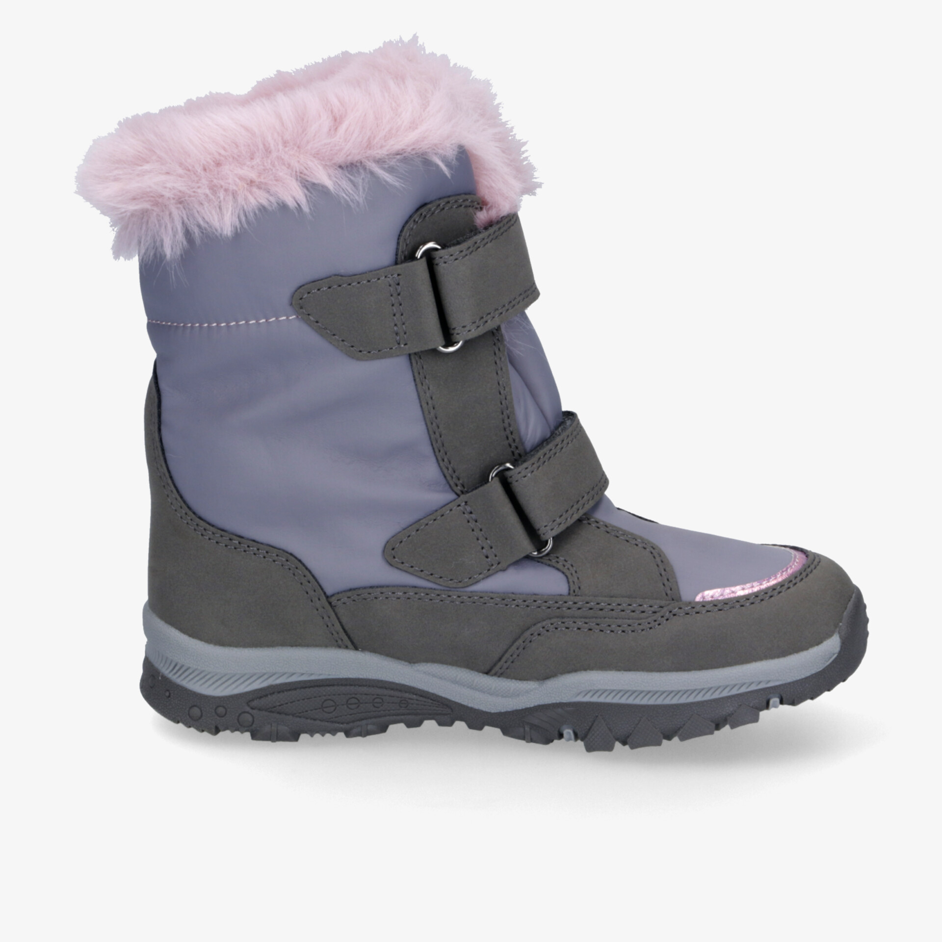 DooDogs Kinder Klettstiefel grau