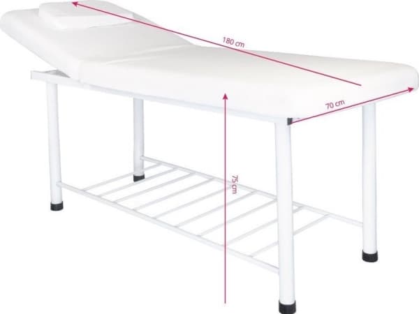 Activeshop LEŻANKA DO MASAŻU 812 BASIC BIAŁA
