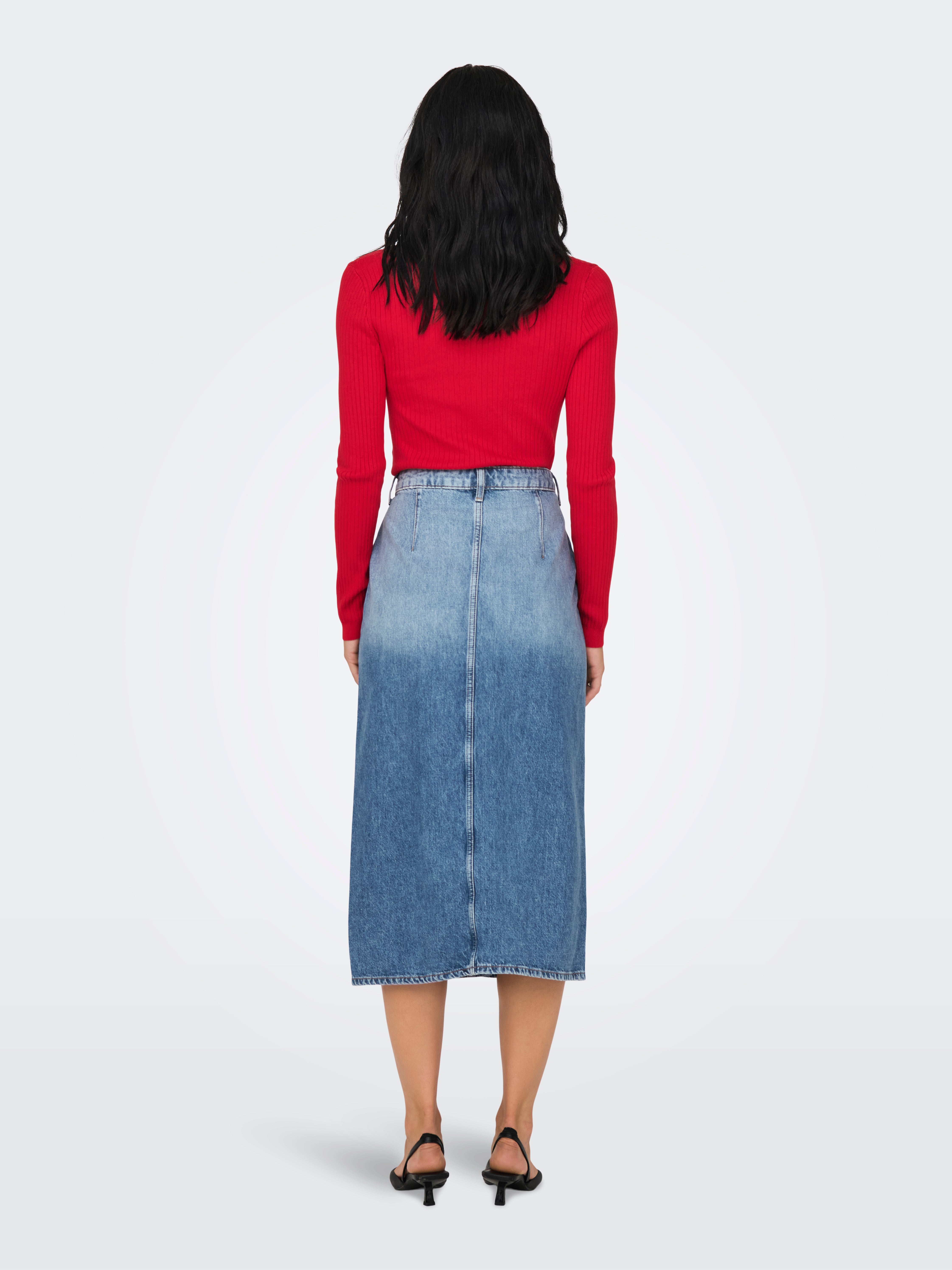 ONLCECE Jeansrock Medium Blue Denim