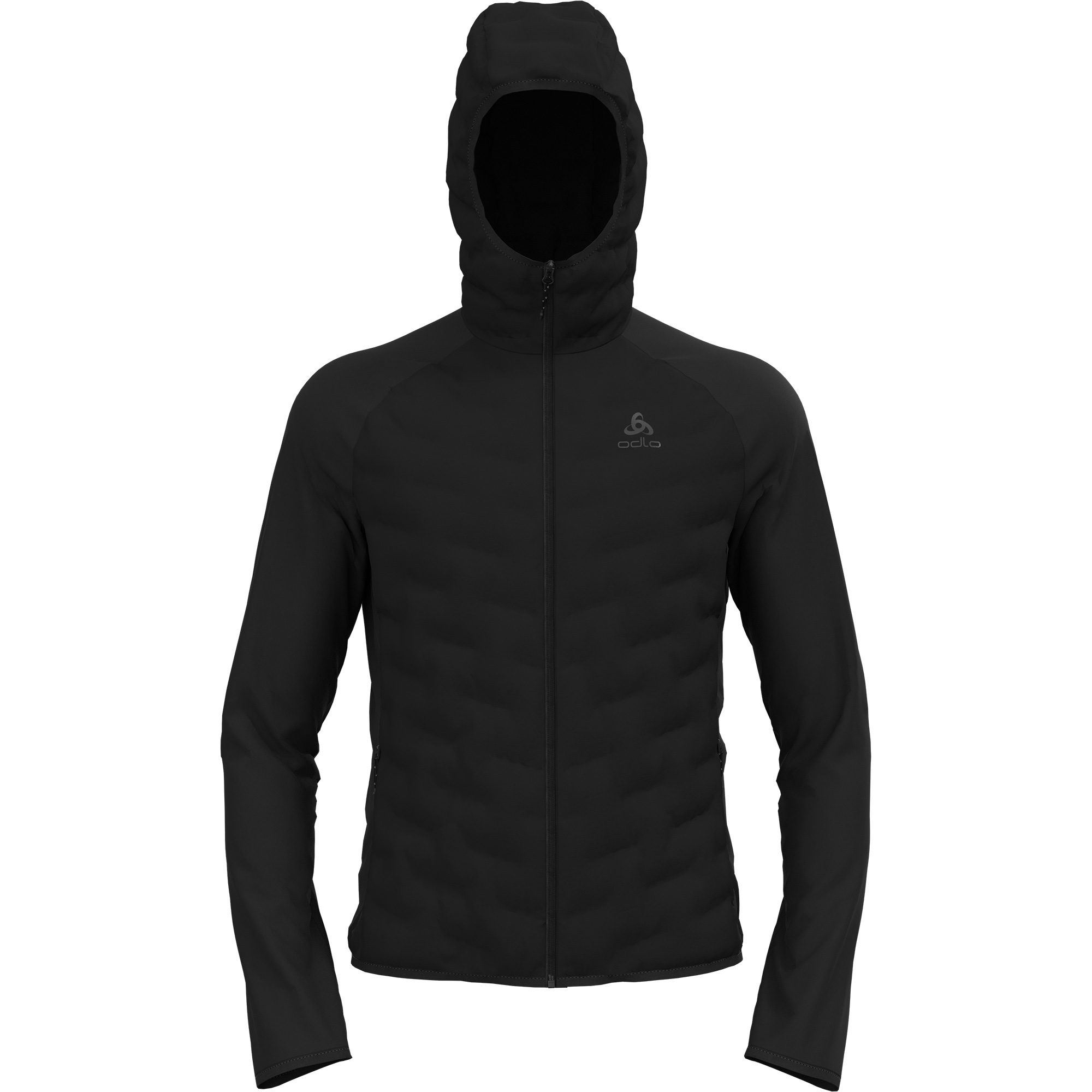 Odlo Zeroweight Full Zip Midlayer Herren schwarz