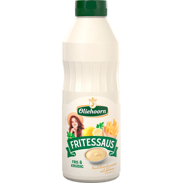 Oliehoorn Fritessaus Fris & Kruidig 750 ml