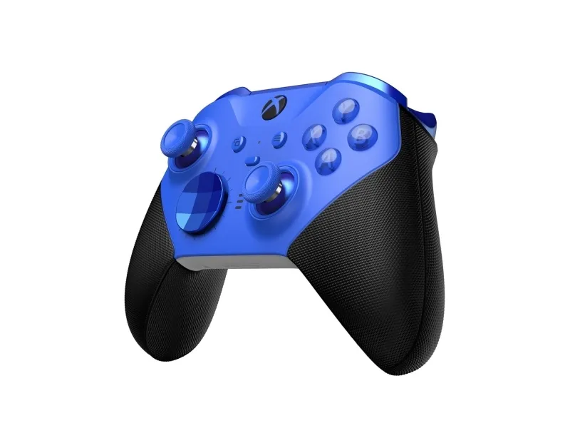 Microsoft Xbox Elite Wireless Controller Series 2 - Core - Gamepad - trådløs - Bluetooth - blå - for PC, Microsoft Xbox Series S, Microsoft Xbox Series X, Microsoft Xbox One, Android, iOS
