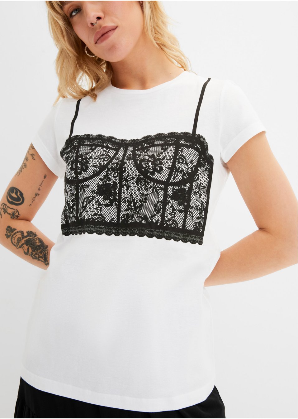 T-shirt imprimé en coton