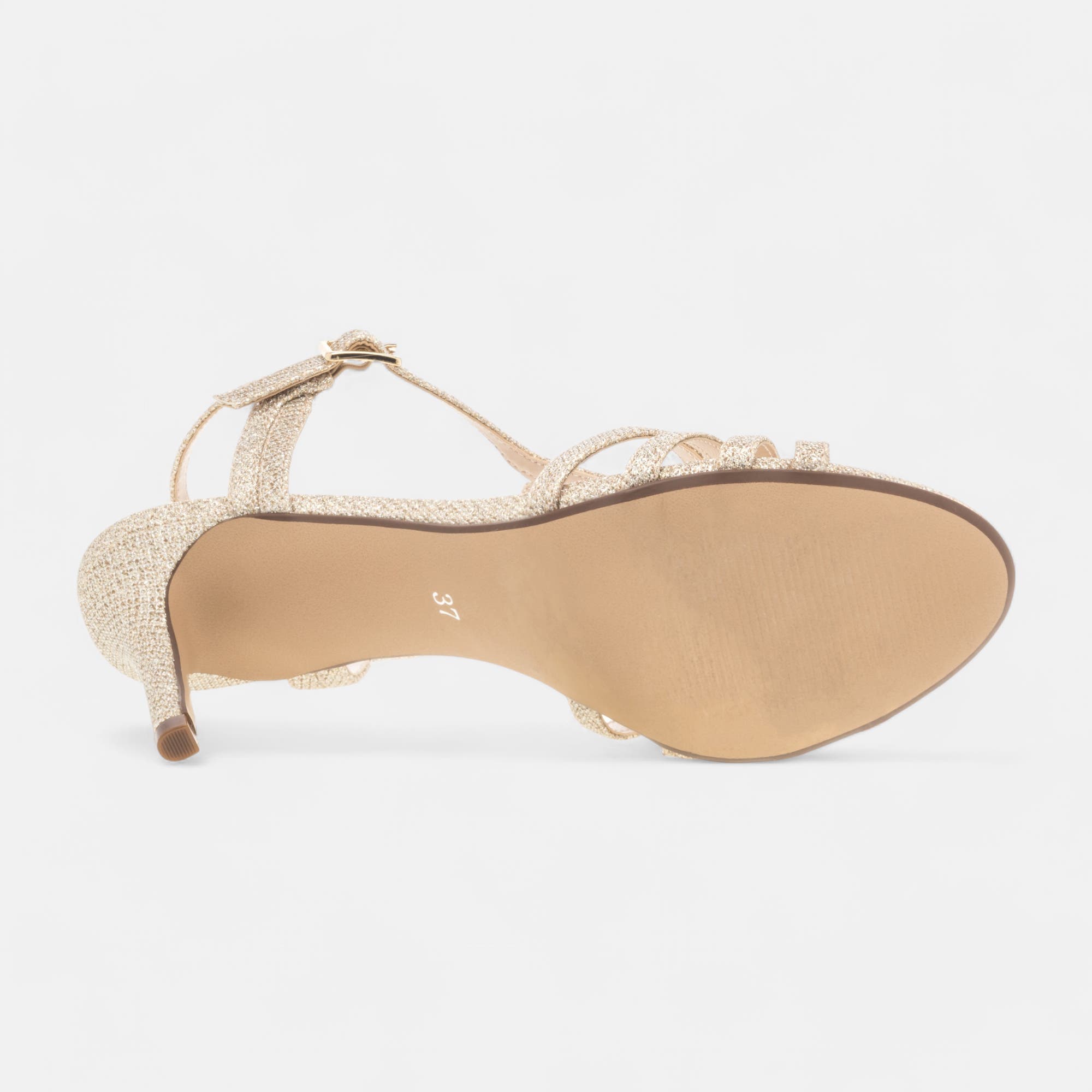 Nu-pieds à talon Femme rose