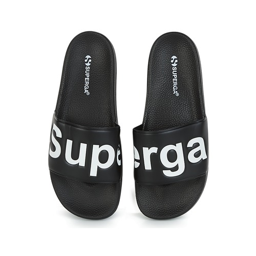 Superga - 1908 PU U - Noir / Blanc