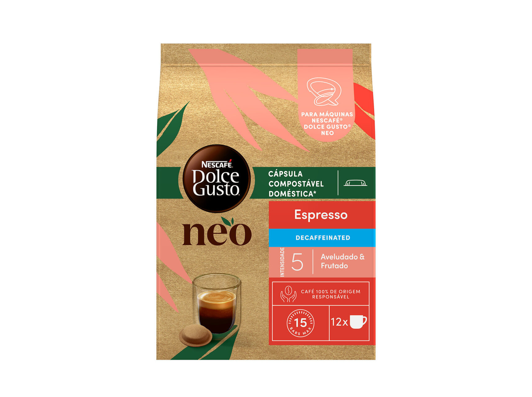 CAPSULAS CAFE SIST NEO DESCAFEINADO 12 UN