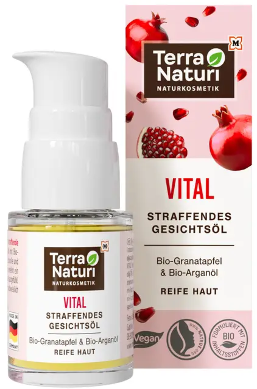 Terra Naturi  VITAL Straffendes Gesichtsöl, 15 ml