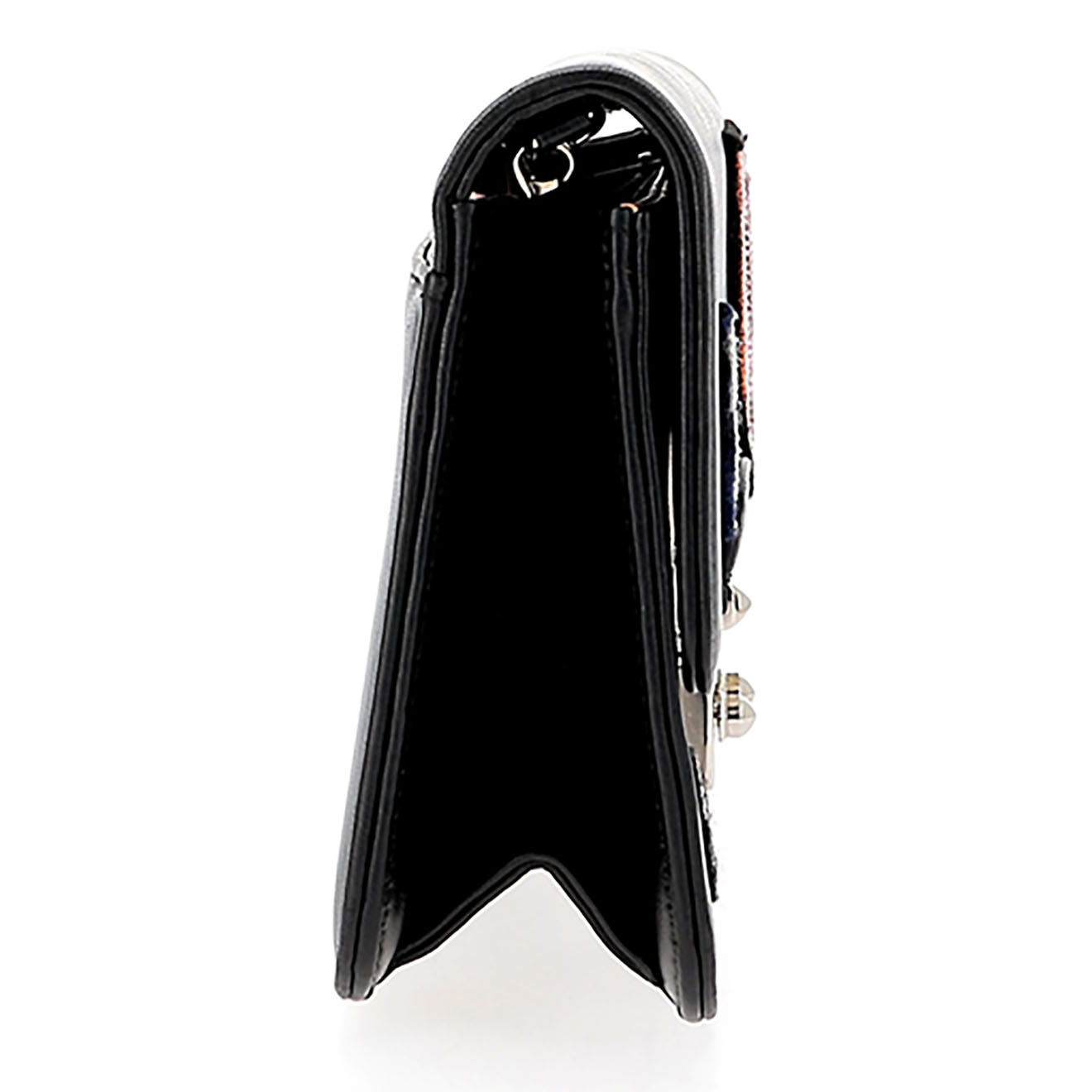 Dior Sac bandoulière Miss en Cuir & Patch noir - Très bon état - L.21 cm